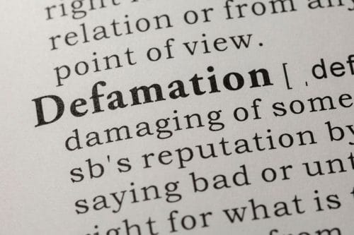 Defamation